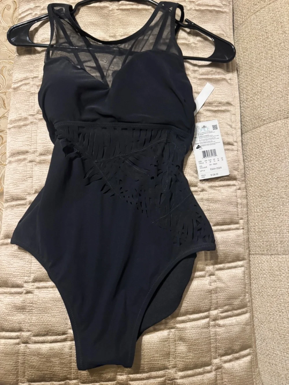 NWT Gottex Profile Rainforest High Neck Swimsuit